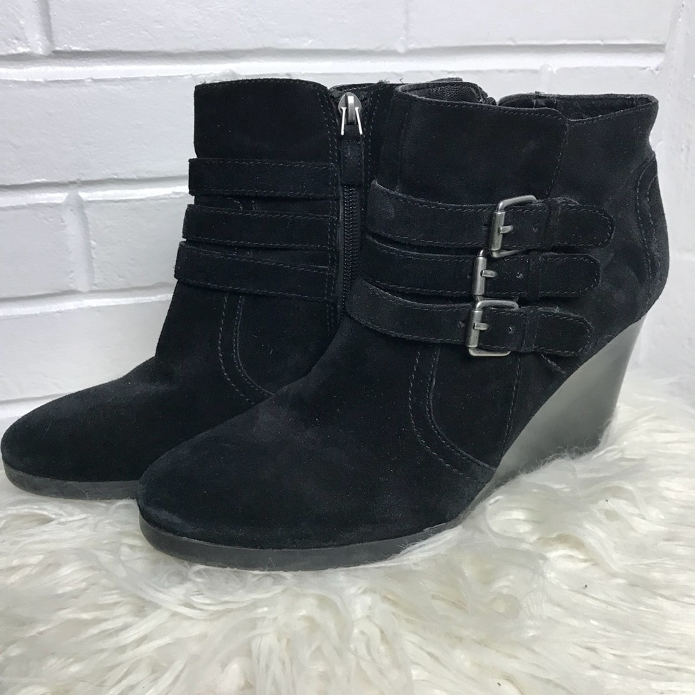{Franco Sarto} Buckled Booties